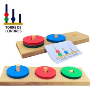 Jogo Torre De Londres Encaixar Brinquedo Educativo