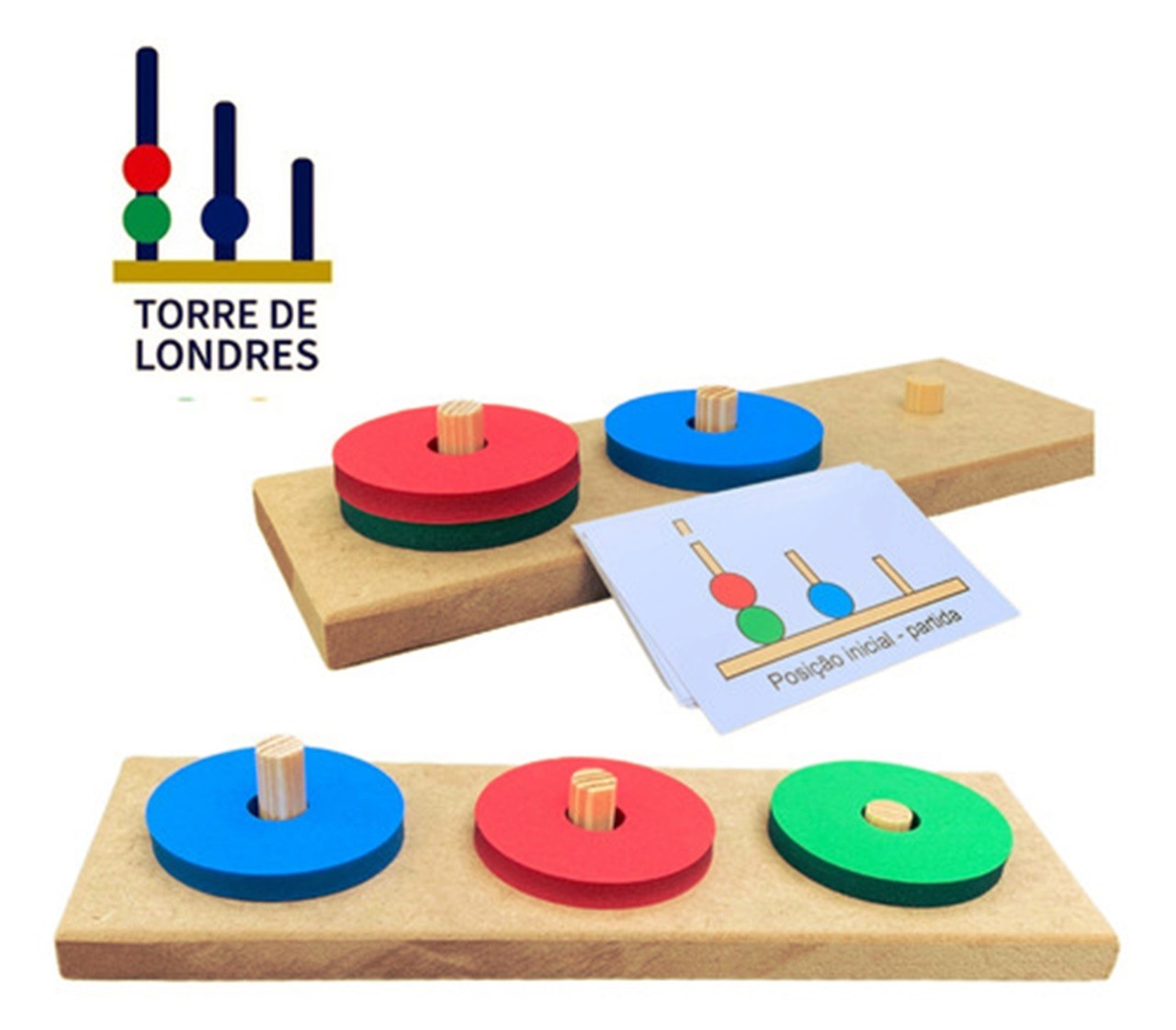 Jogo Torre De Londres Encaixar Brinquedo Educativo